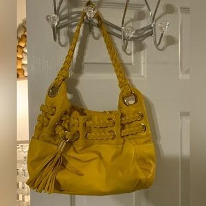 Yellow Michael Kors Handbag